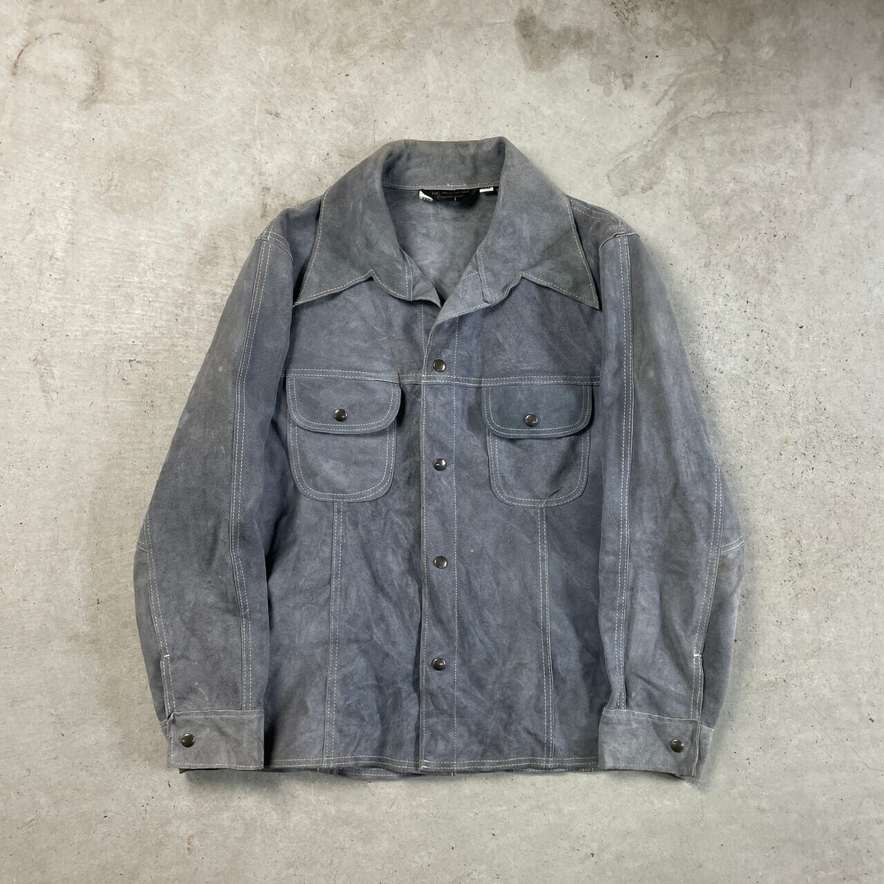 70s JC Penney スエード レザージャケット ビンテージ ボア JCペニー ランチジャケット vintage 革ジャン SEARS