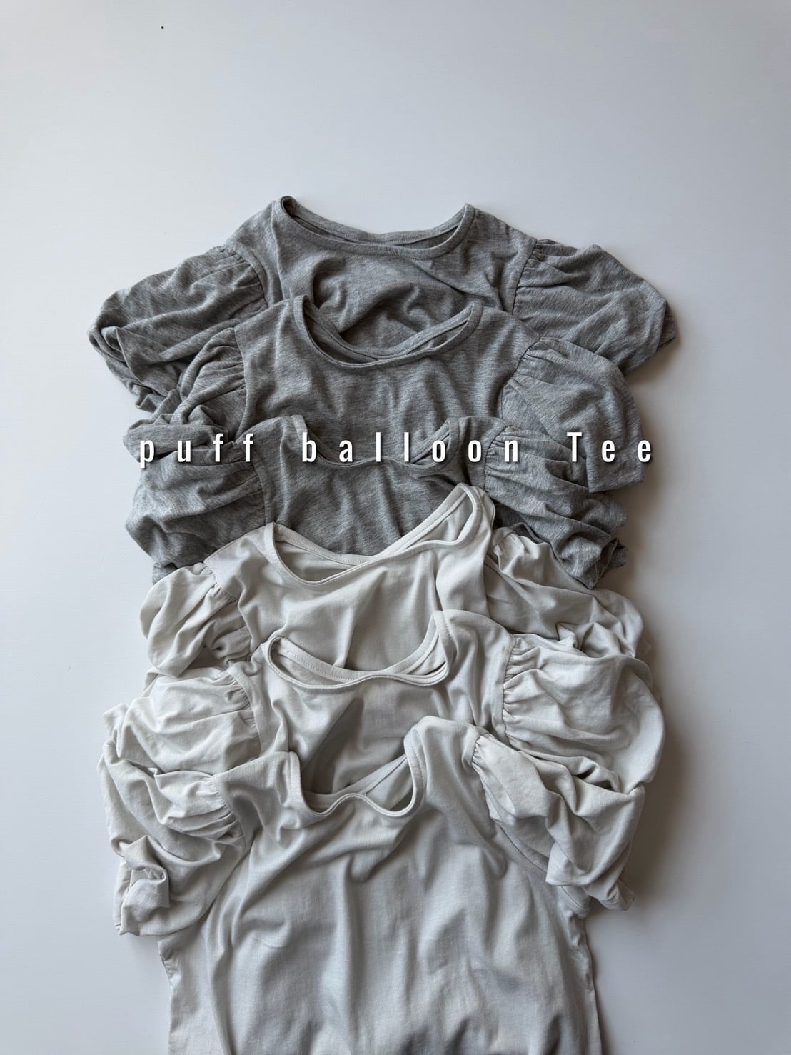 パフバルーン Tee （80〜140cm）4396