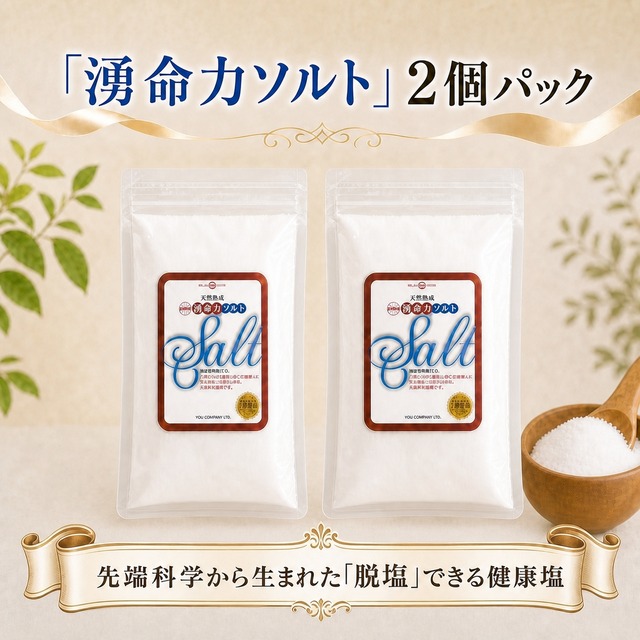 「湧命力ソルト」２個パック