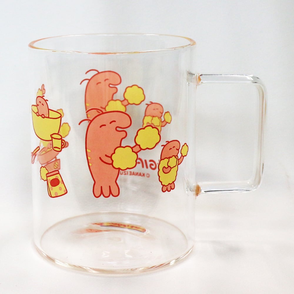 えび天 耐熱ガラスマグカップ | SPACE FACTORY ONLINE STORE