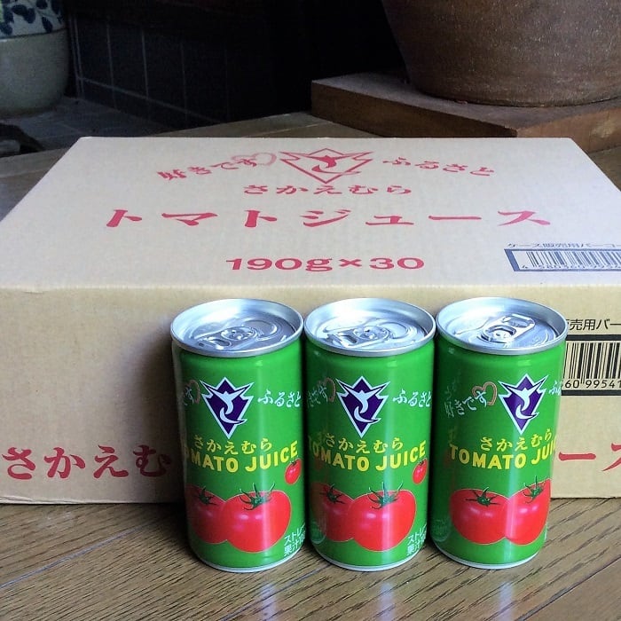 栄村のトマトジュース 30缶箱入り （有塩） | 感性りんご（kanseiringo）