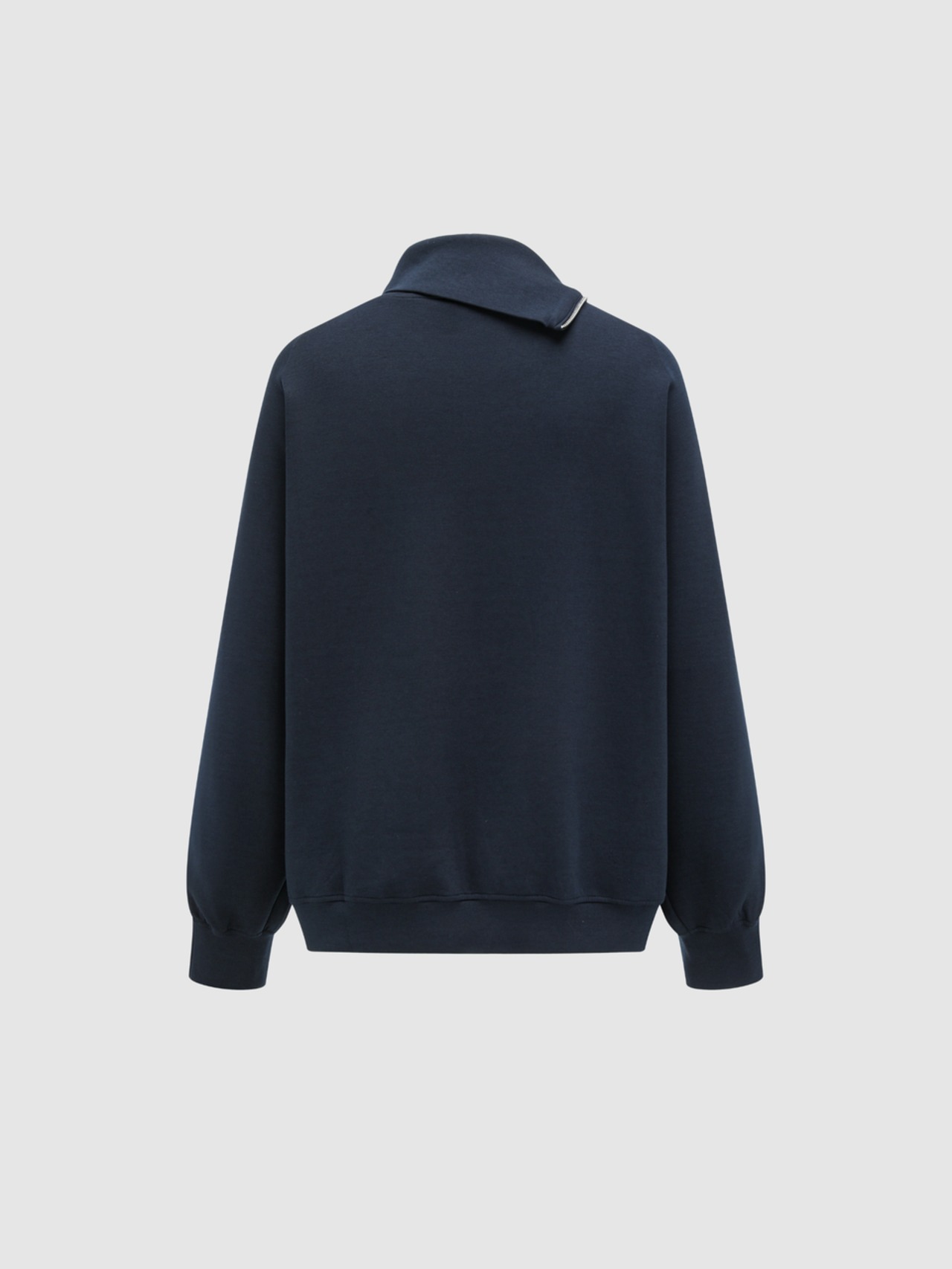 【26AW | MEN】Feng Chen Wang フェンチェンワン / スウェット / 2-in-1 Navy Striped Patchwork Sweatshirt FUF22SW01 - 2