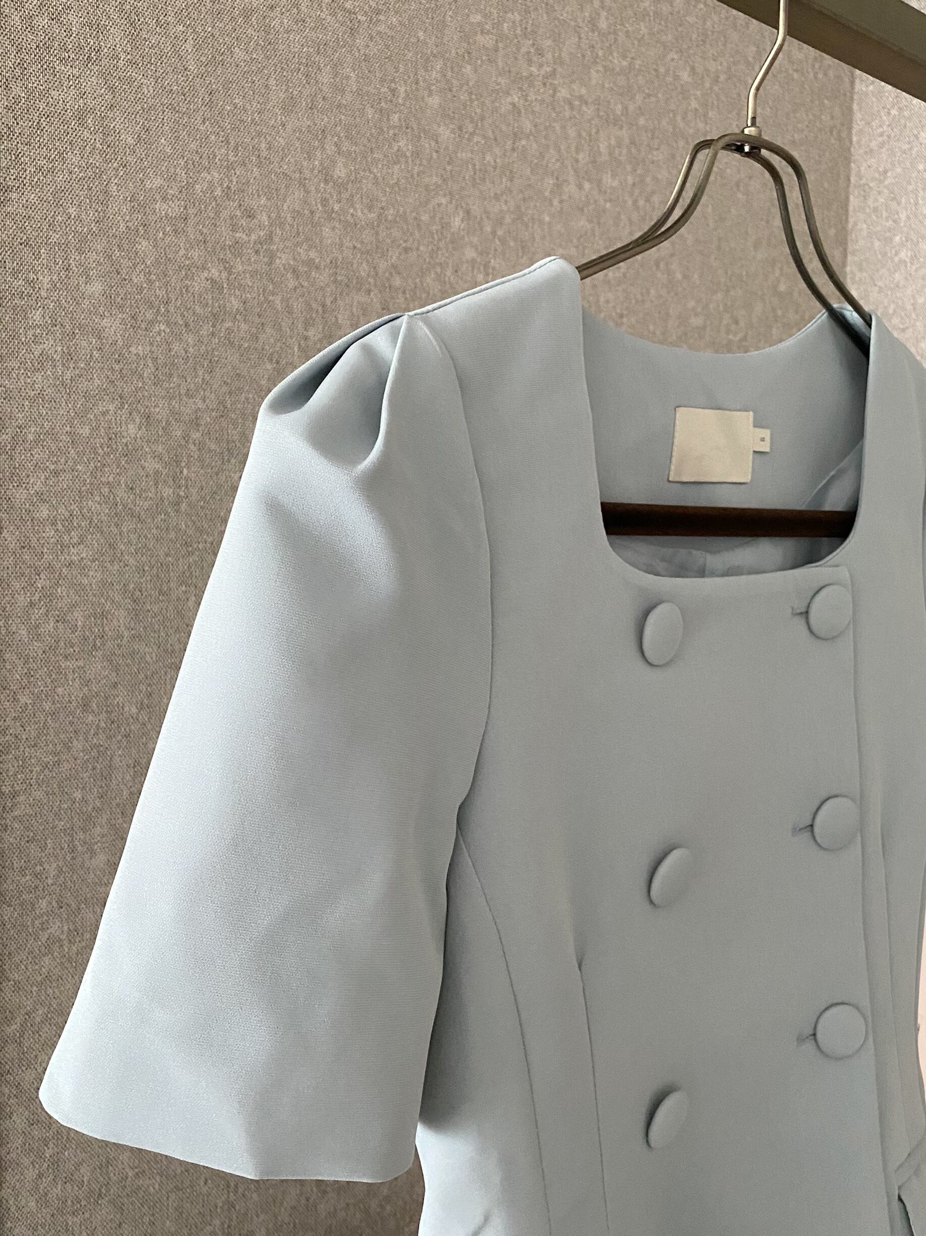 double button suit blouse / 3color