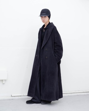 1990s Euro vintage -  angora wool long coat