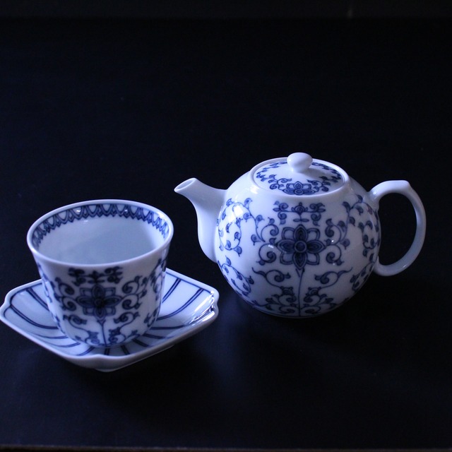 AS平戸松山窯　豆ポット　5柄　