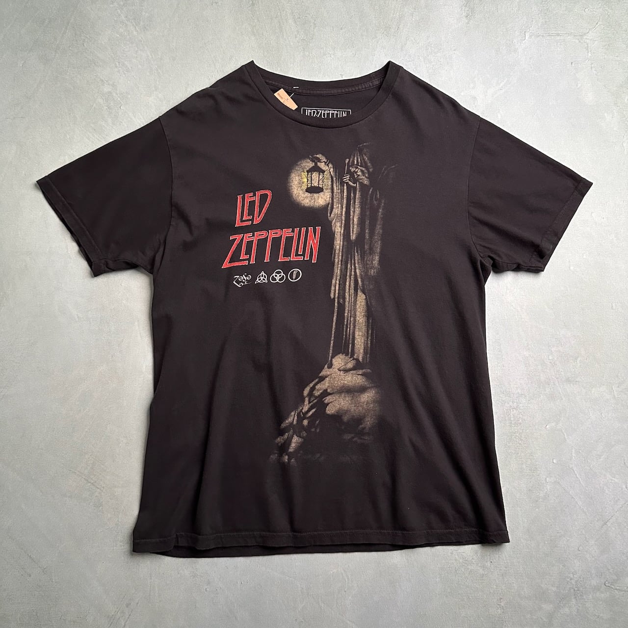 led zeppelin レッドツェッペリン バンドTシャツ 黒 | RUFFY