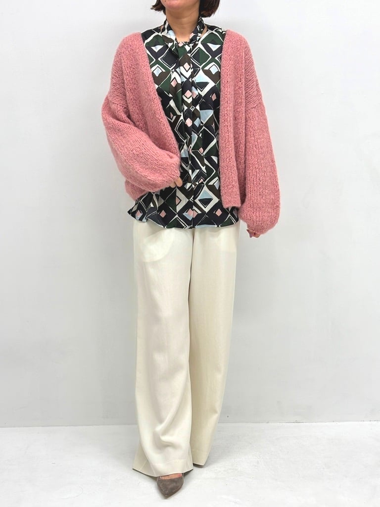 フィブリルテンセルイージーパンツ(アイボリー)