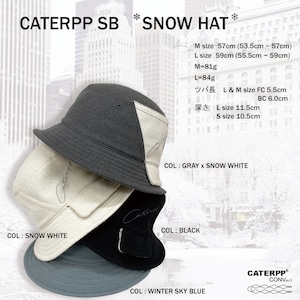 【CONV】 CATERPP SB 　SNOW HAT