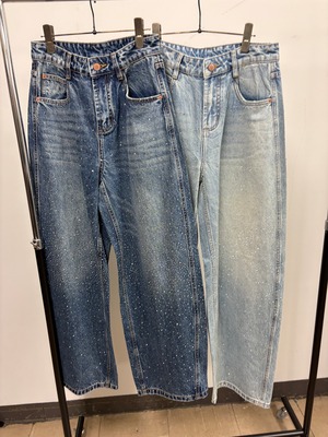 【select】キラキラビジューデニム　77650