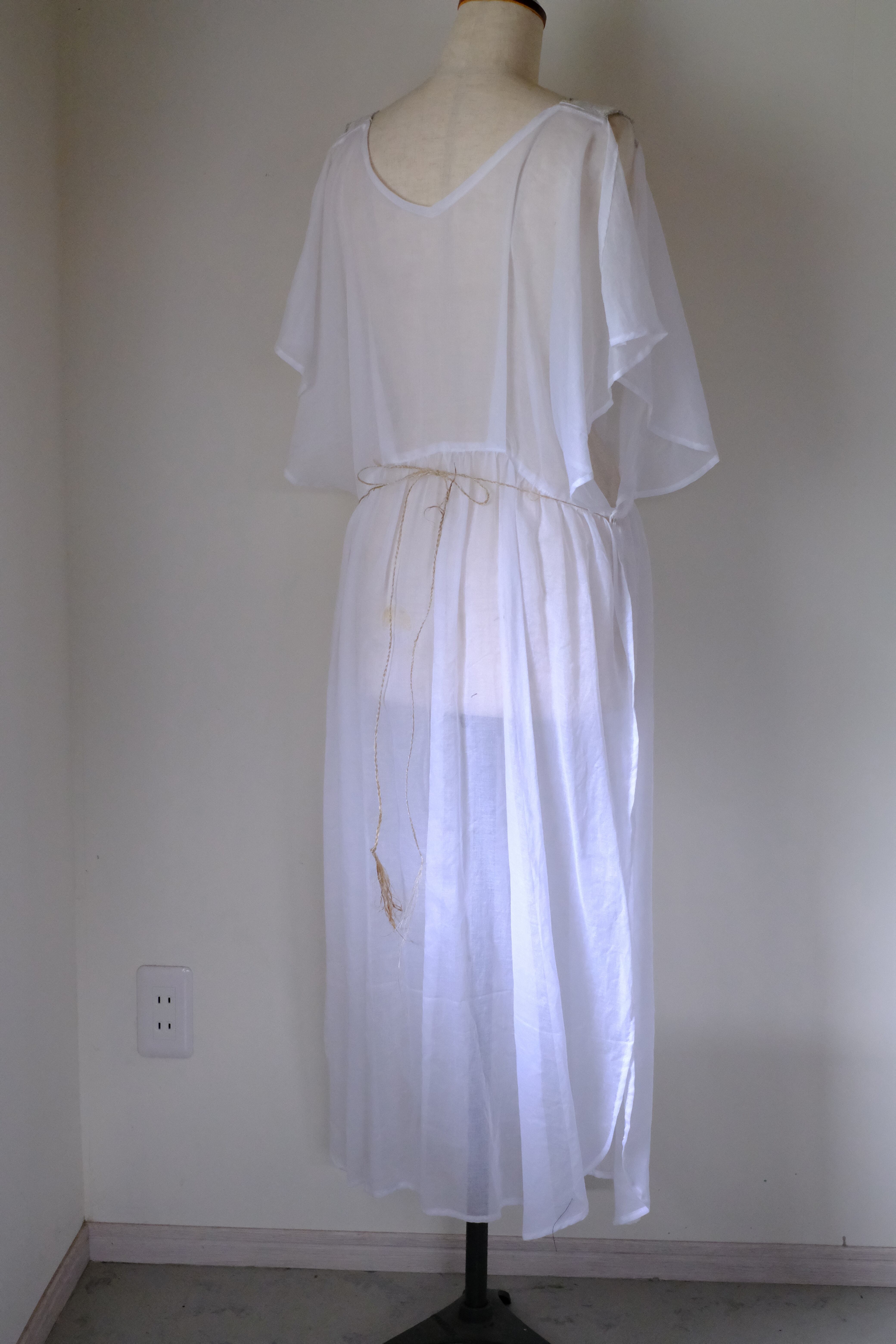 シアーワンピース cl-115(オフ白)