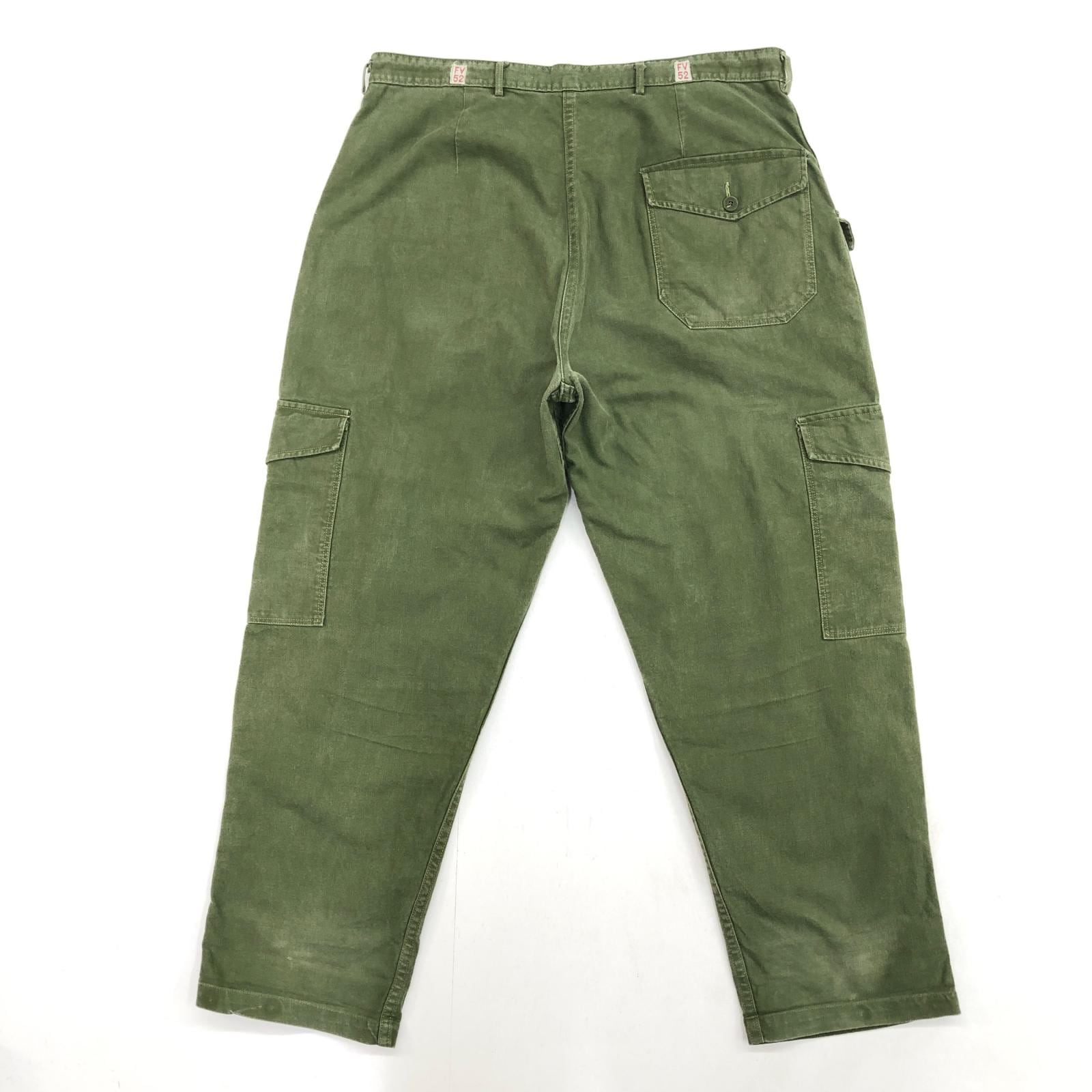 SWEDISH ARMY スウェーデン軍 60年代 あたり コットン