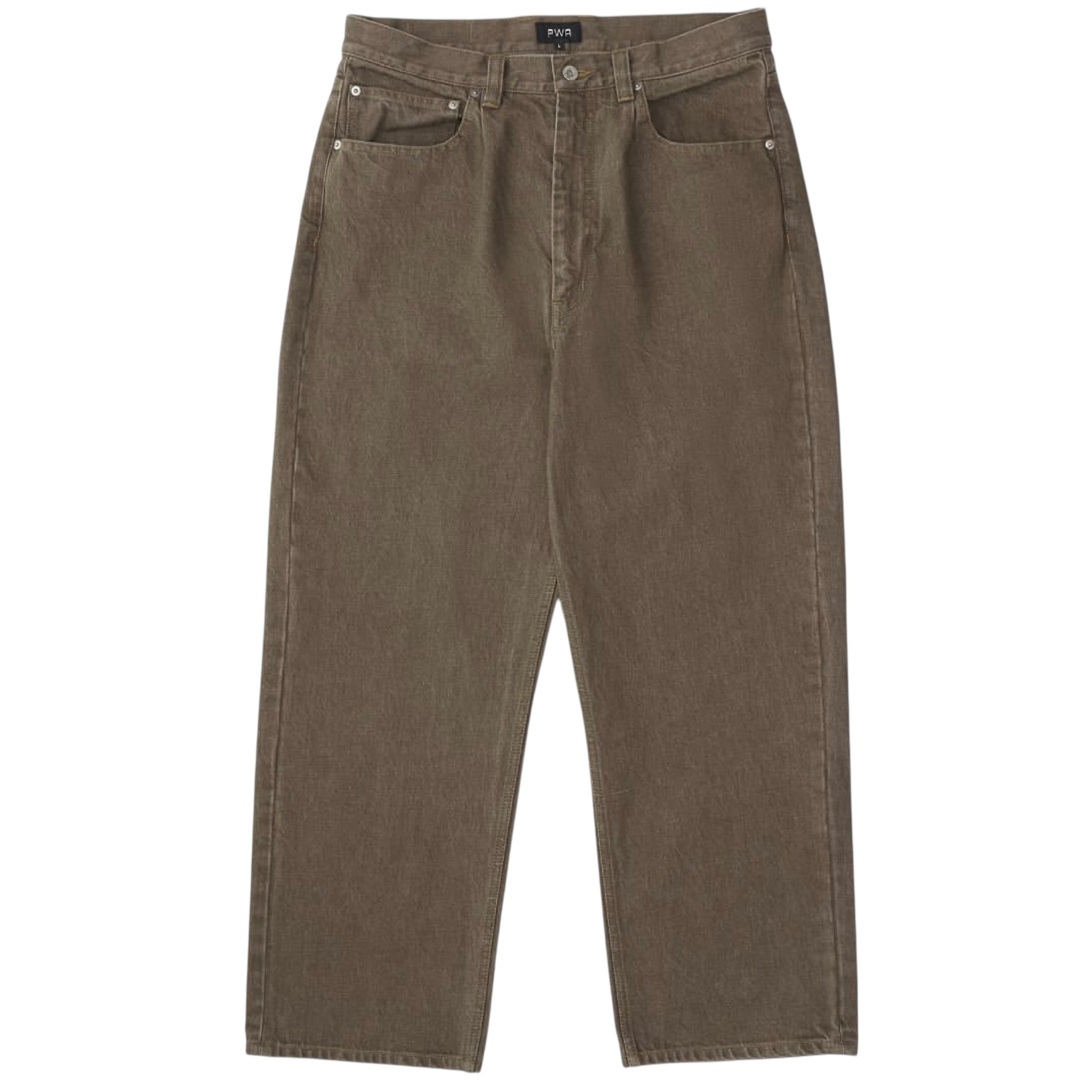 PWA / RELAX-FIT 6P JEANS KHAKI | THE NEWAGE CLUB