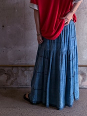 tay Original【BLACK and RE-SEW】/Vintage H'mong Skirt
