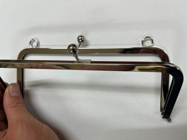 ７×３ハンド(横約21.3㎝×9.2㎝)　１１㎜丸玉　２×10天両ﾘﾝｸﾞ　（ニッケル）