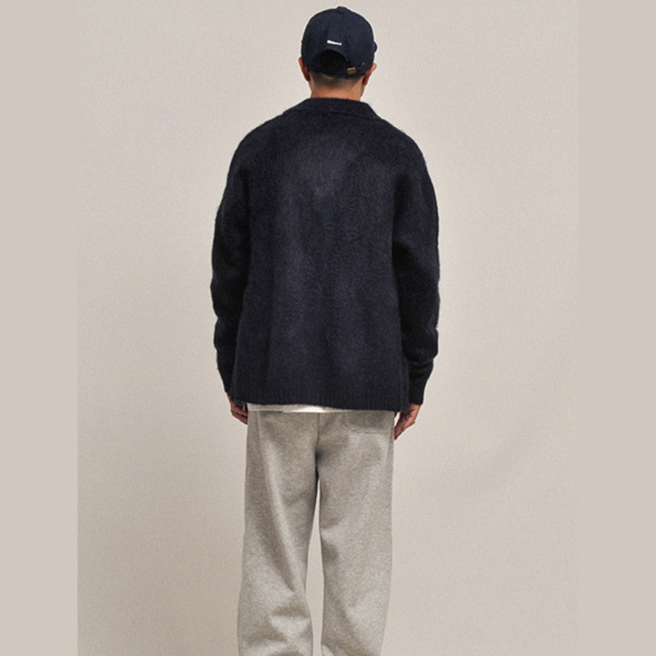 クラシックZIPカラーシャギーニット A2011 - 12