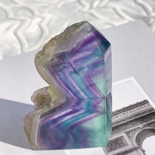 Rainbow Fluorite Tower ✧ レインボーフローライト