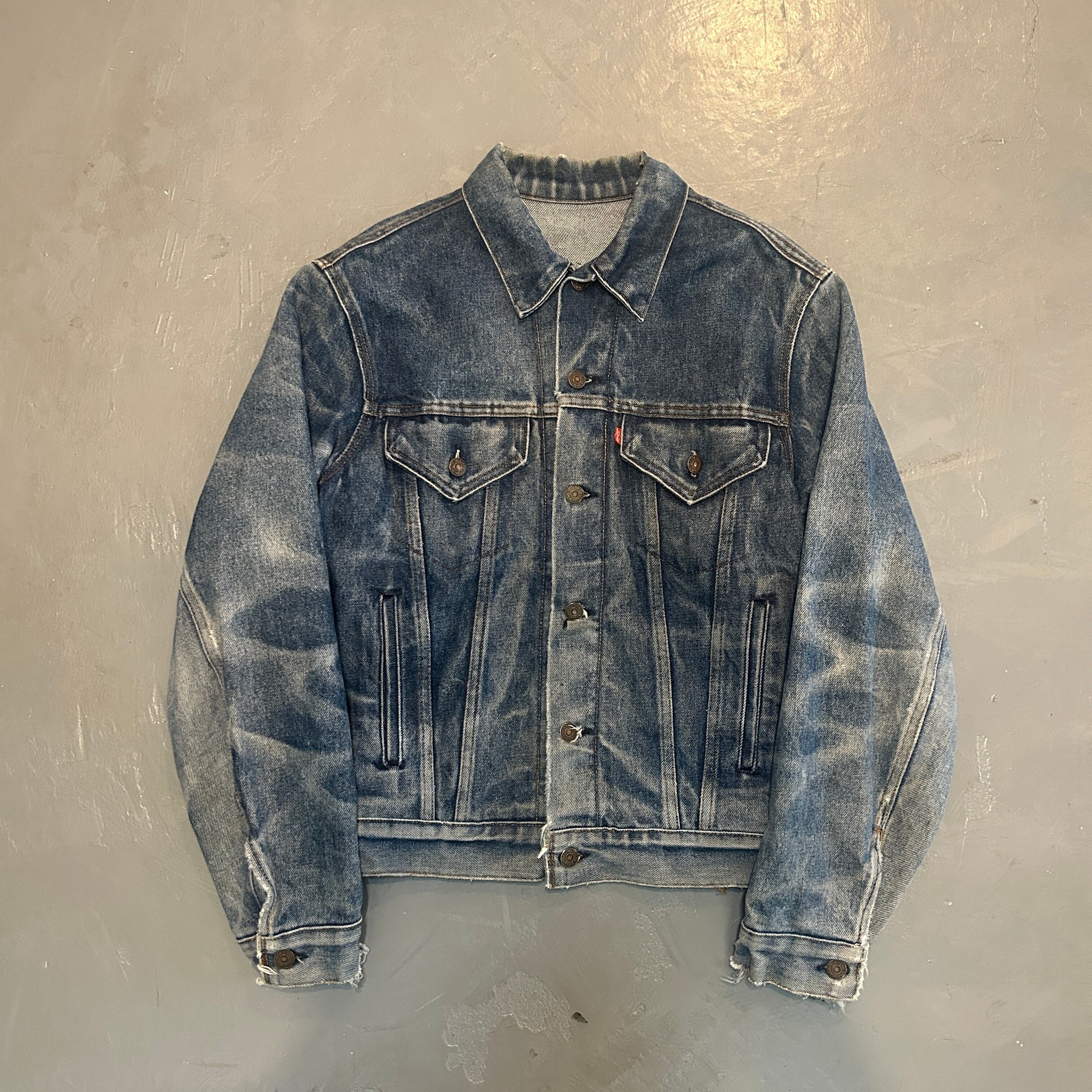 90s Levi's 70507/Denim Jacket/USA製/L/デニムジャケット/ボタン裏527