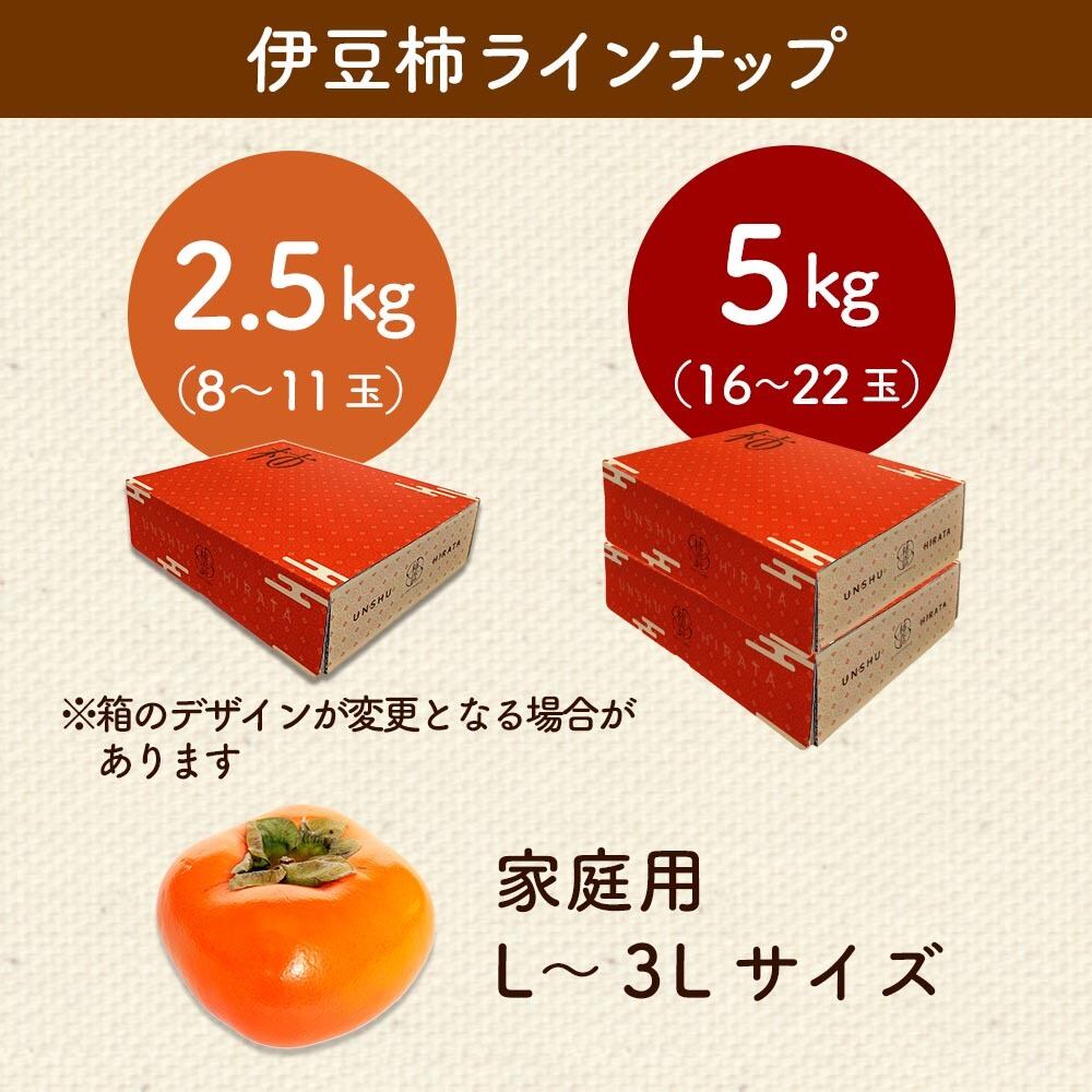 2025年産】【10月下旬発送】伊豆柿 L 12玉（2.5kg） | 柿の通販なら