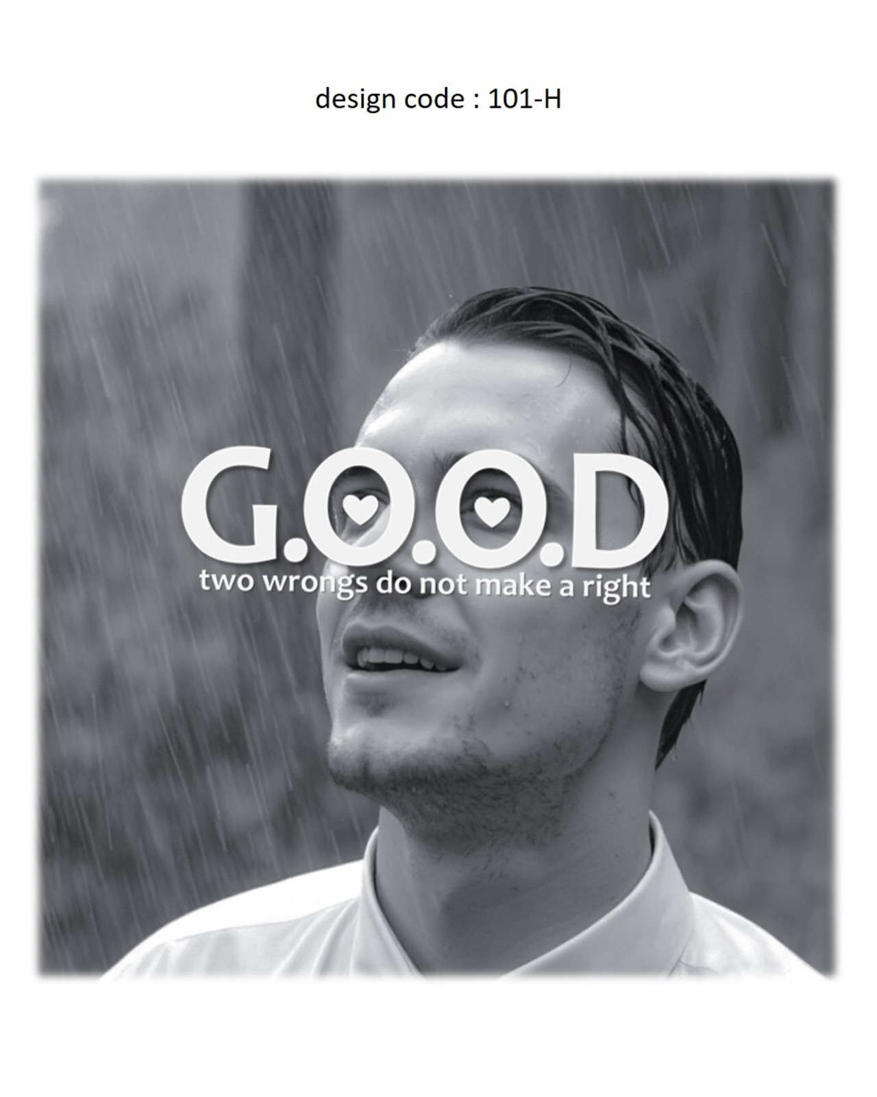 T-shirt x 101-H・画像2