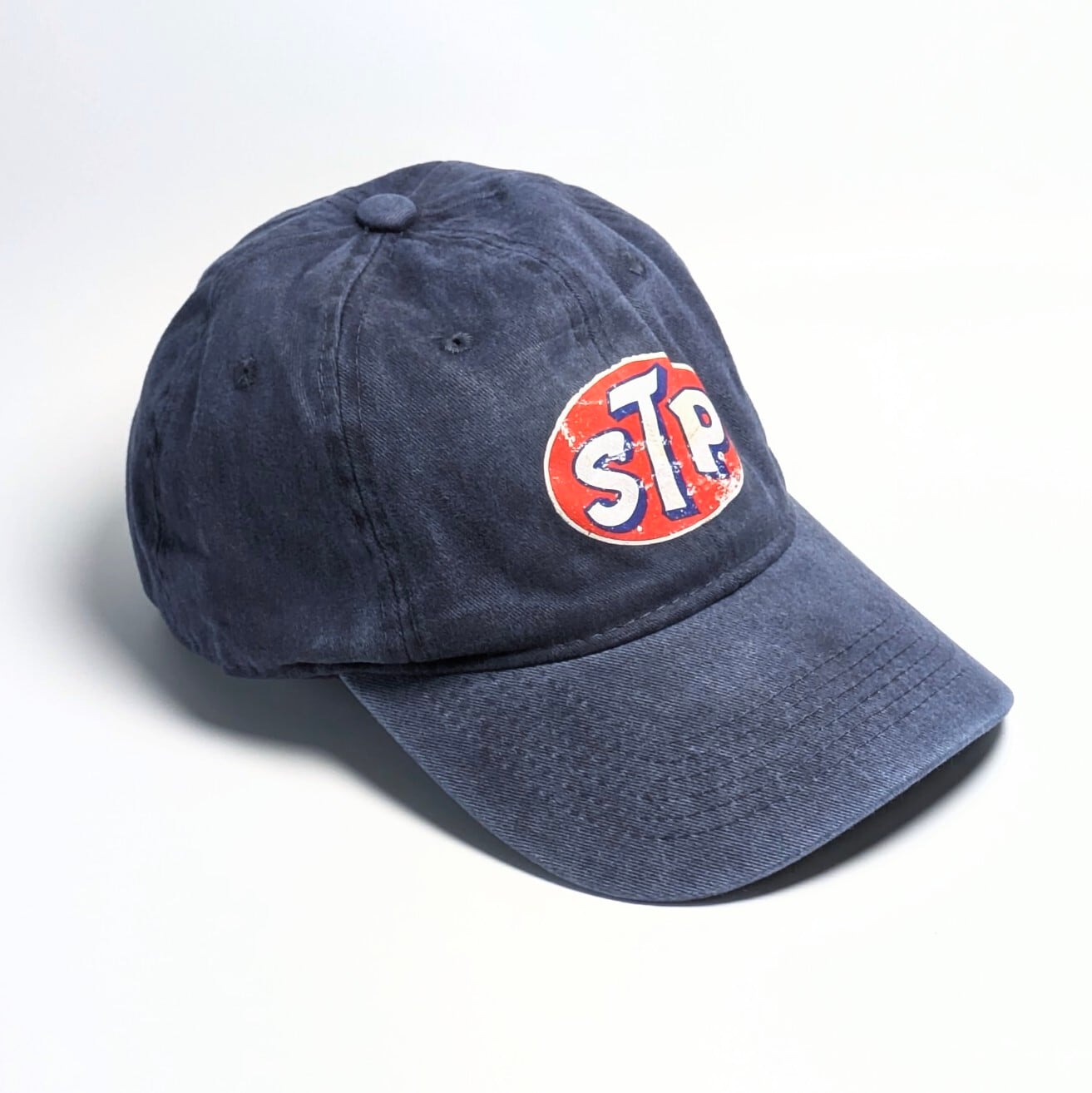 【 STP(エスティーピー) 】 6パネルCAP / ベースボールキャップ / ビンテージ加工 / ウォッシュ加工 / ピグメント加工 〚アメリカン雑貨 アメトイ〛