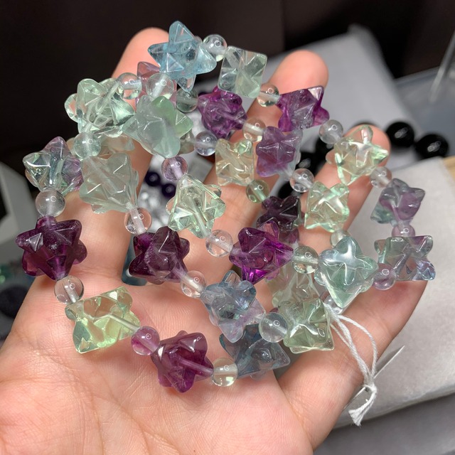 フローライトこんぺいとう(大)ブレスレット