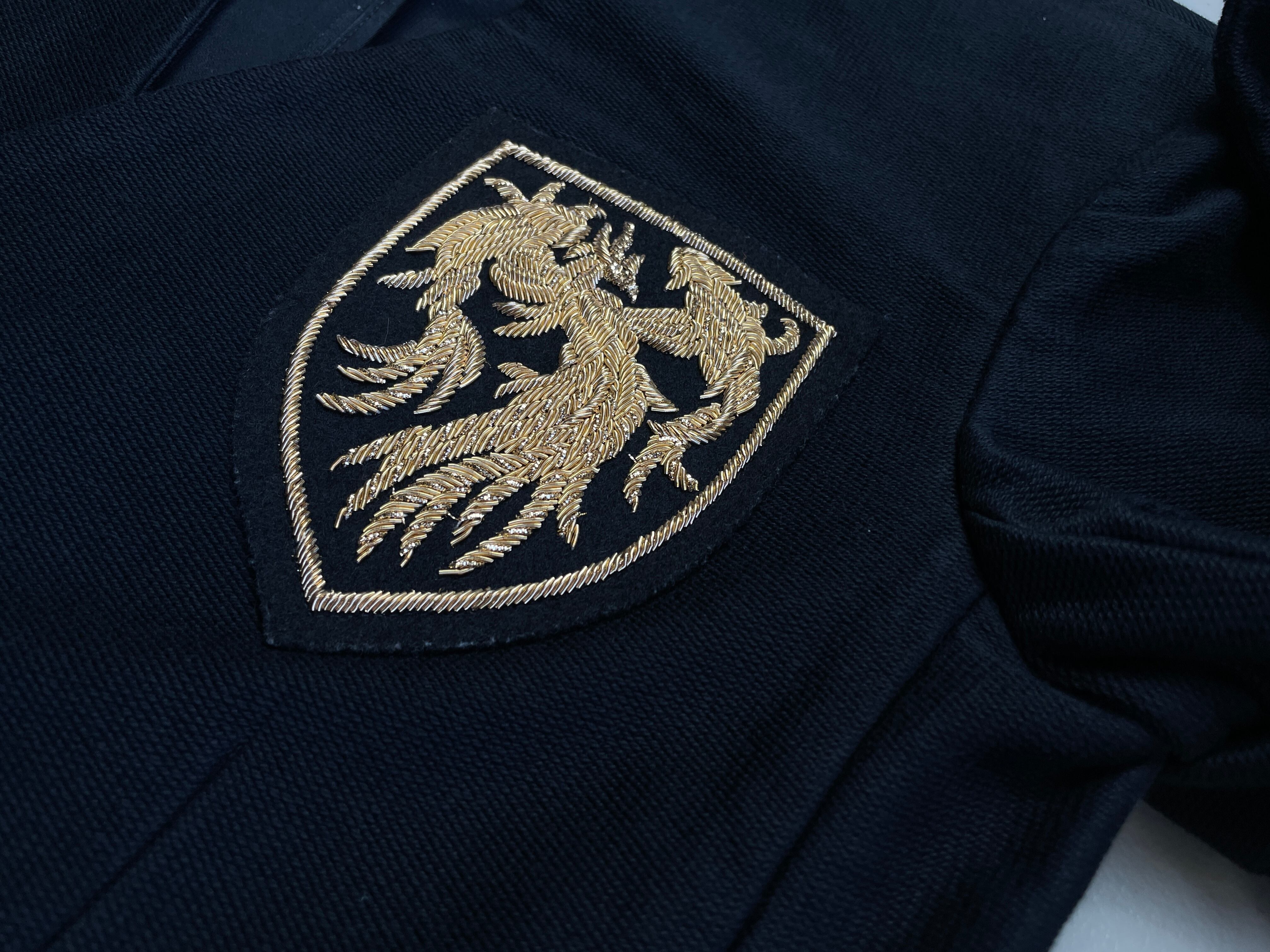 BALMAIN HOMME - SS16 Embroidered Phoenix Crest Blazer | Atelier Accord