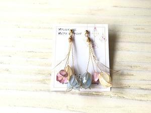 【イヤリング変更可能】ichi.rin/チューリップピアス