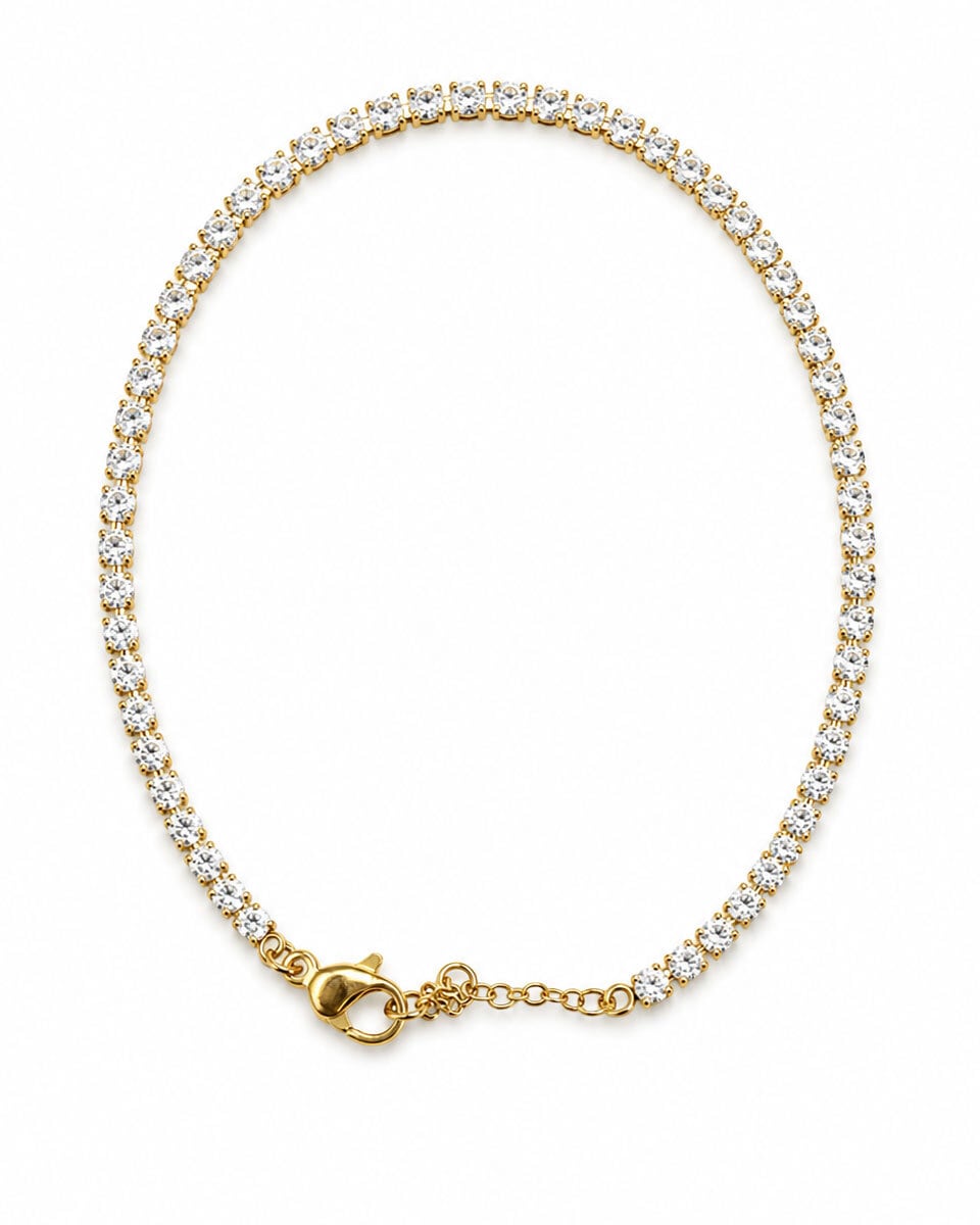 Zircon Chain Bracelet / ジルコンチェーンブレスレット