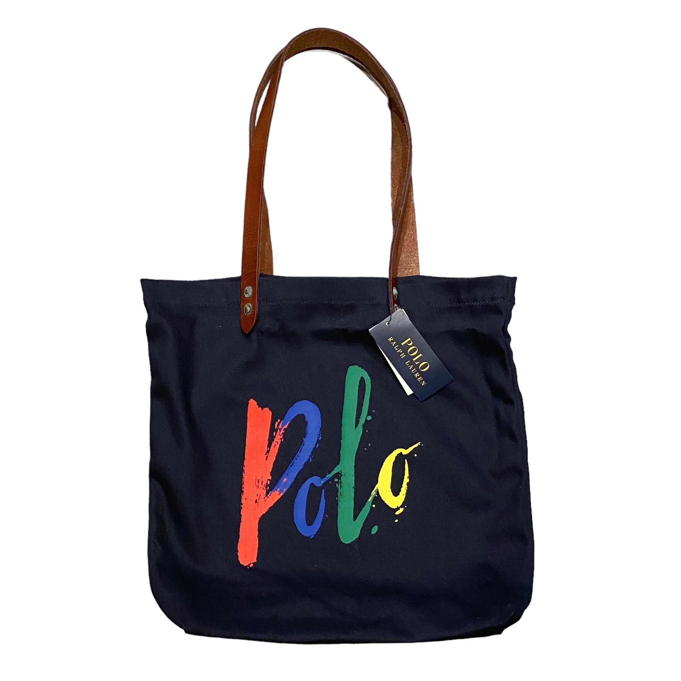 POLO Ralph Lauren Logo Tote Bag / ポロ ラルフローレン ロゴ トート