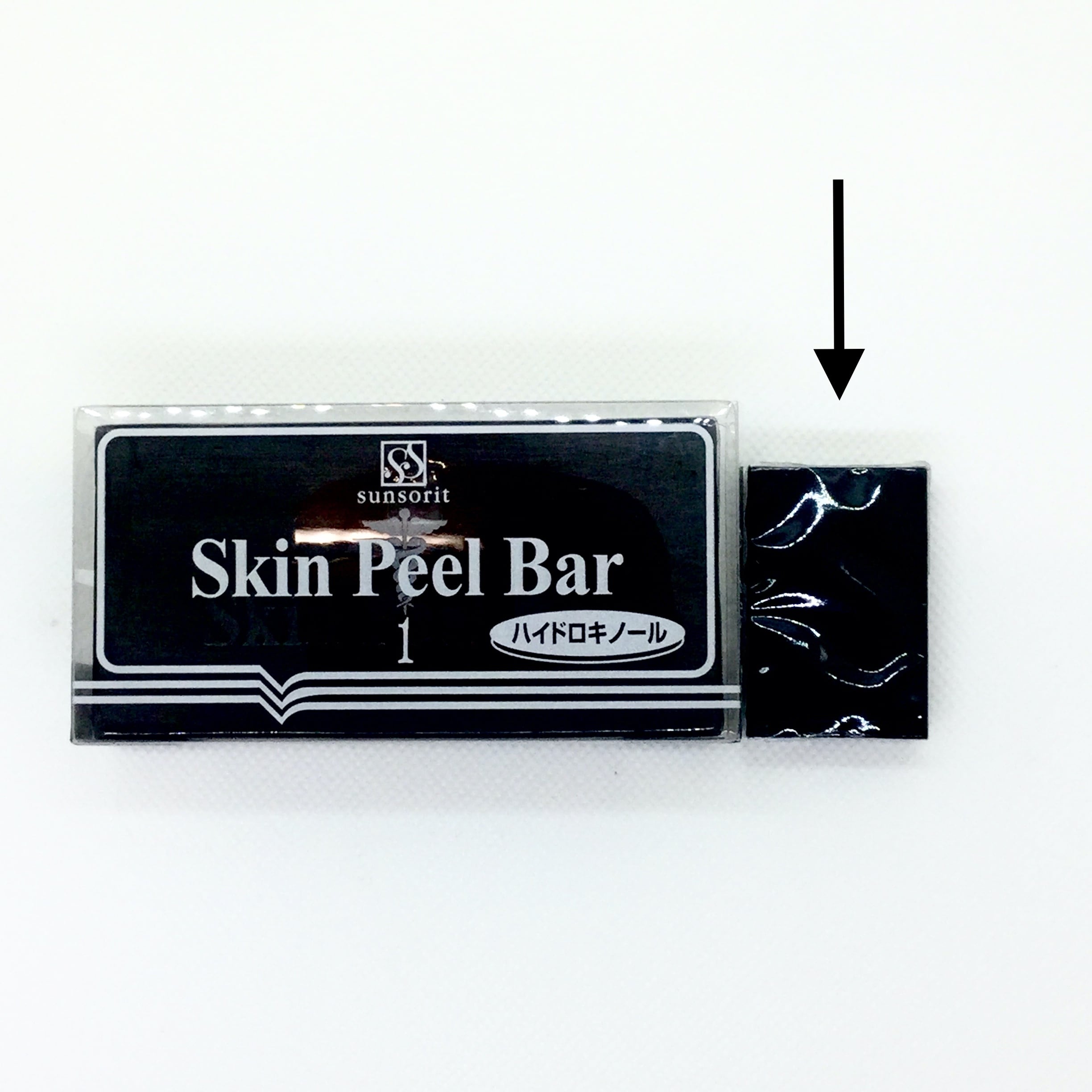 サンソリットスキンピールバー ハイドロキノール5個 太く 
