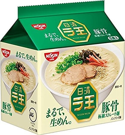430g　Rao　sauce　Co　TOKYO　soy　pack　5-pack　Nisshin　RAMEN