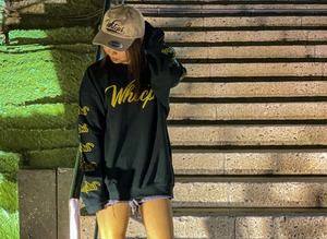 WHITECAPS 'whtcps' SWEAT CREW[GREEN]