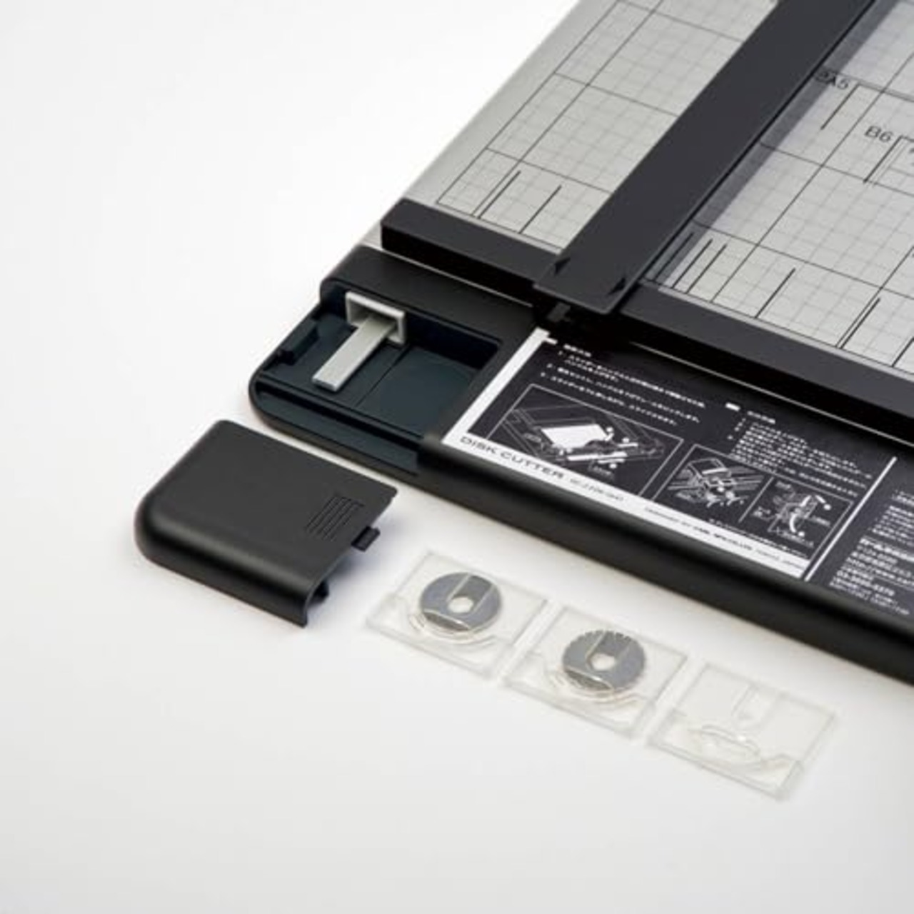 カール事務器(CARL) 替刃 ペーパーカッター 丸刃 フッ素コート 1枚入り K-18