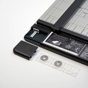 カール事務器(CARL) 替刃 ペーパーカッター 丸刃 フッ素コート 1枚入り K-18