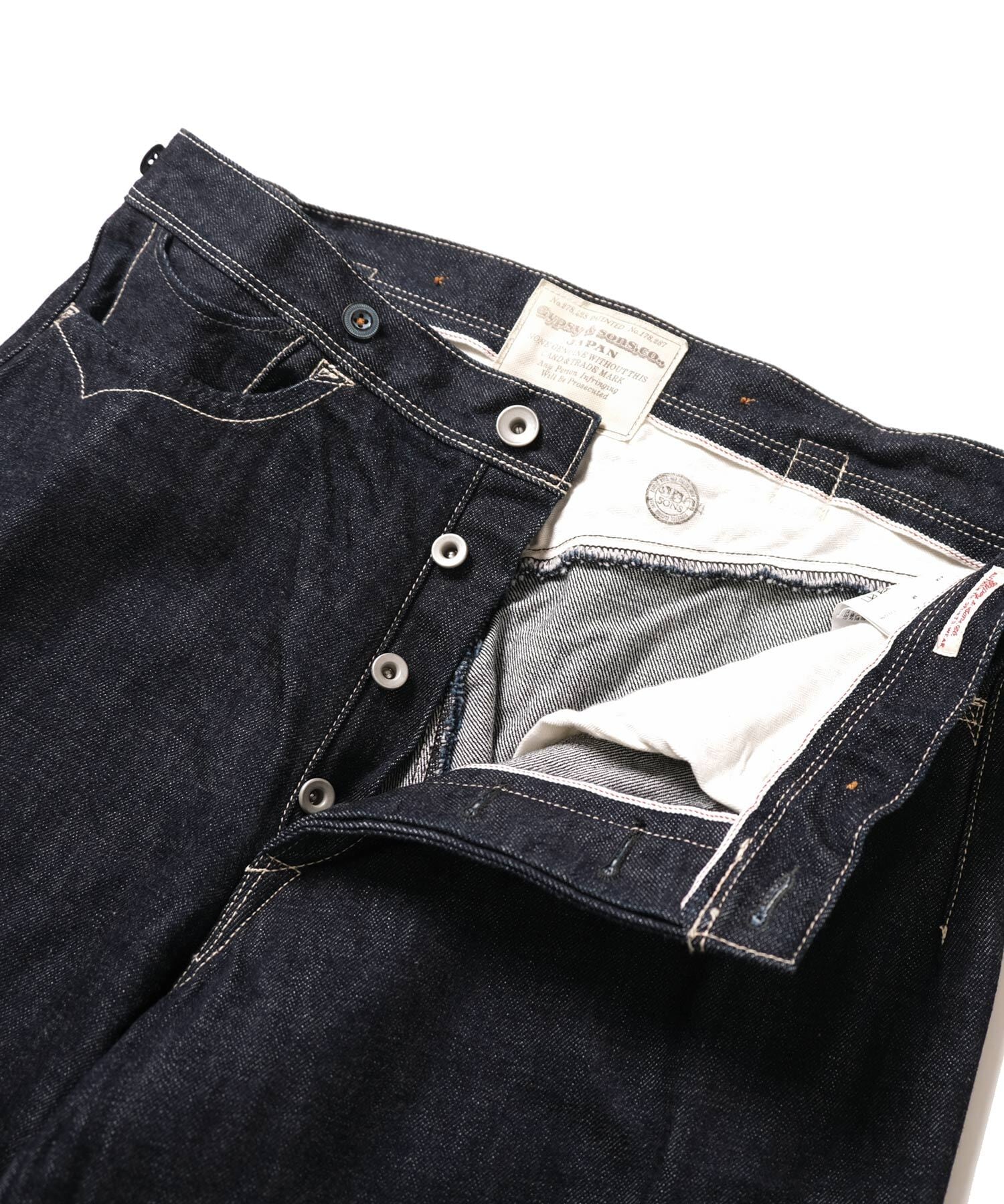 マーシャル大 Last One】ORG / DENIM MARSHALL PANTS オーガニック デニム