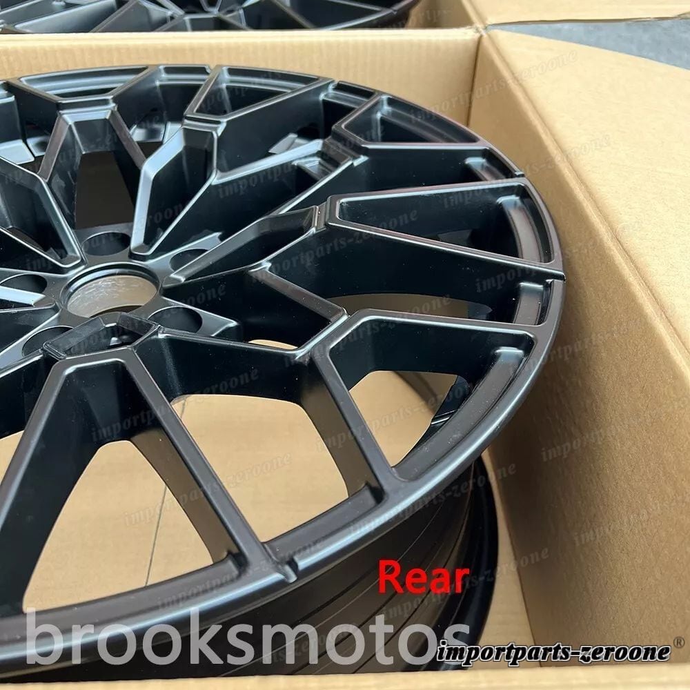 19インチ フォージドサテンブラックホイール 2021+ BMW G26 I4 19x8.5