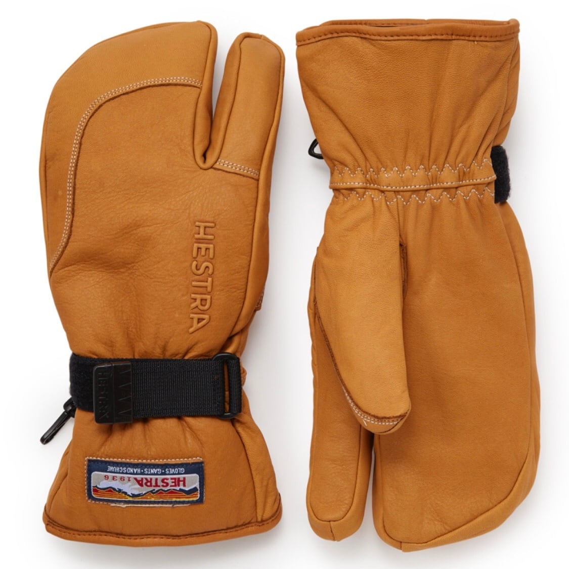 23-24 HESTRA 3-Finger Full Leather 予約モデル スノーボード ...