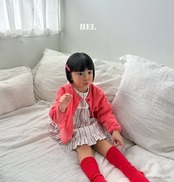 韓国子供服 / 26Autumn / 〖取寄〗Hei / セージワンピース / キッズ服 / カラフル服 / 秋服 *XS~XL*
