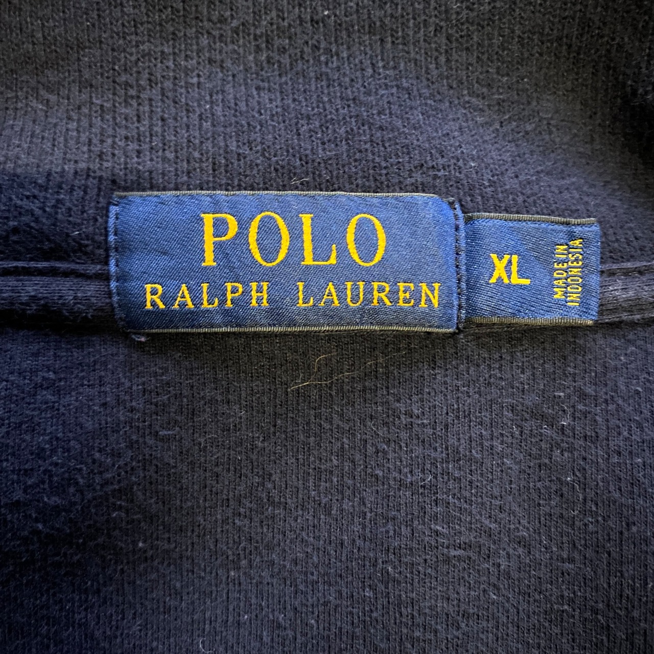ポロ ラルフローレン ハーフジップ スウェット メンズXL 古着 Polo 