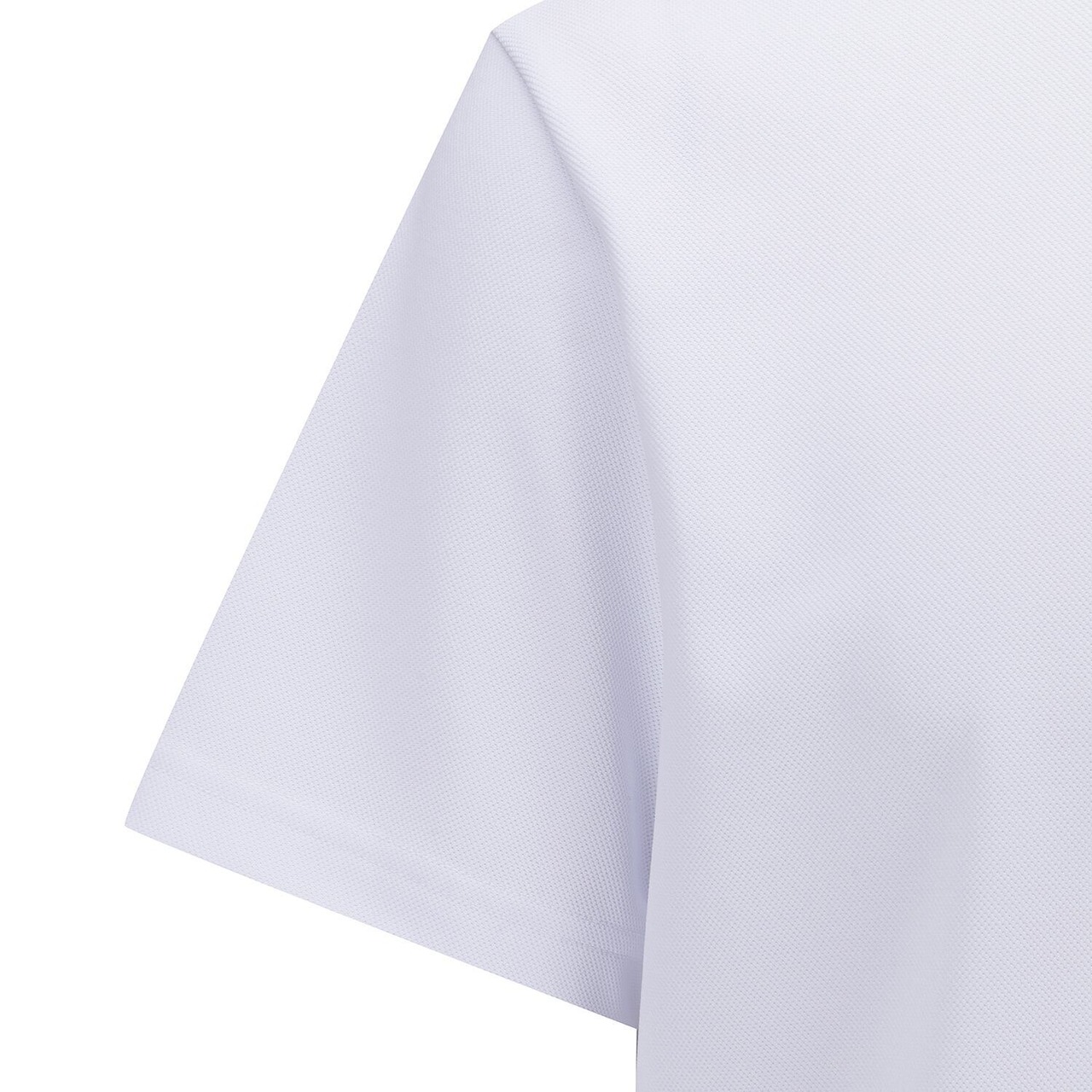 MEN DENIM COLLAR SHORT T-SHIRT