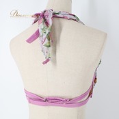 ベリーダンス オリエンタル 衣装 上下セット ピンク系 トップス スカート アーム アーム飾り 紫 緑 花柄 鮮やか かわいい ダンス衣装 ラインストーン ビーズ 豪華 装飾 ステージ イベント 華やか パープル系 グリーン系