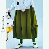 【3olor】リボンが結ぶ色彩のワルツスカート 《i0787》