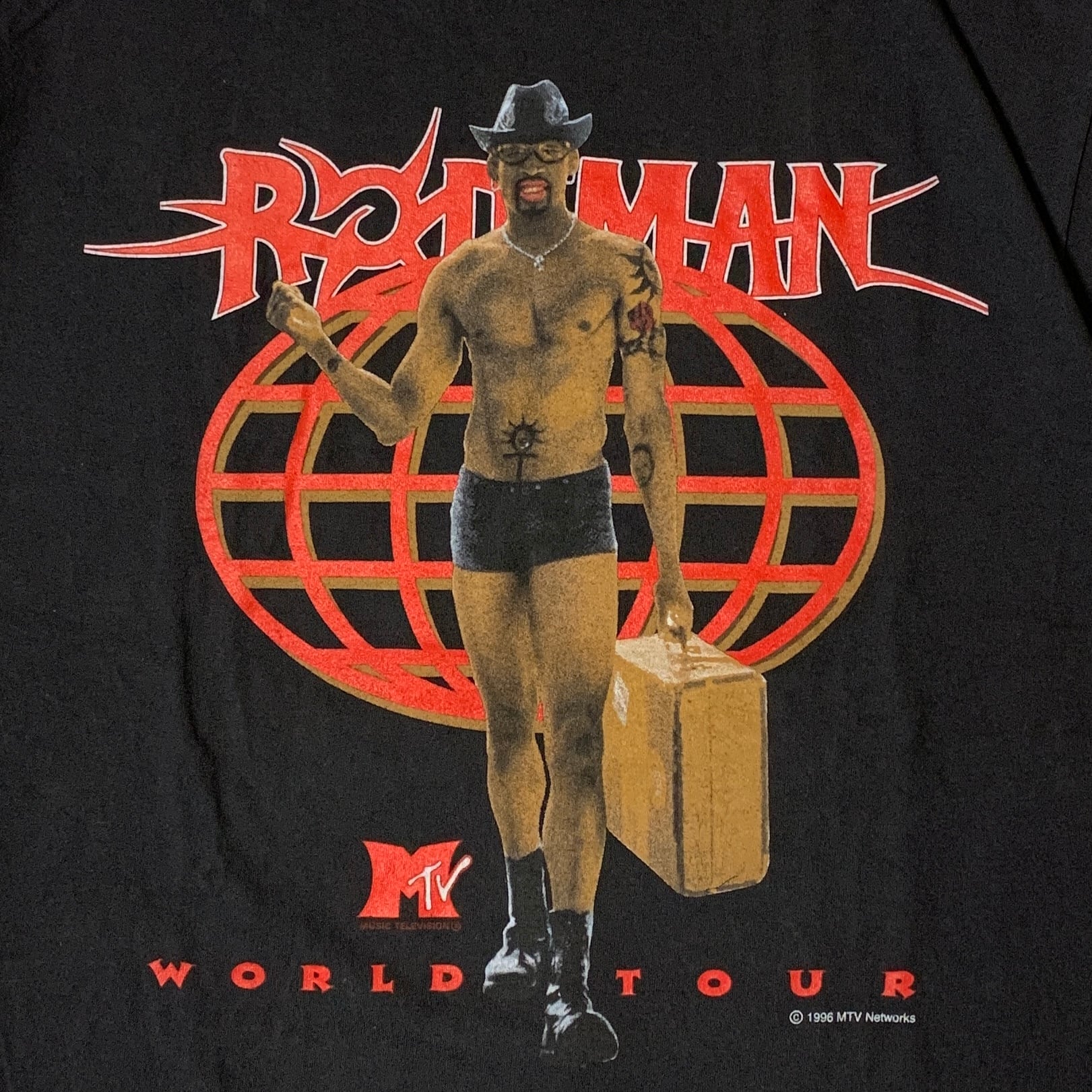 激レアデッドストック RODMAN ロッドマン 1996年製ビンテージ Tシャツ