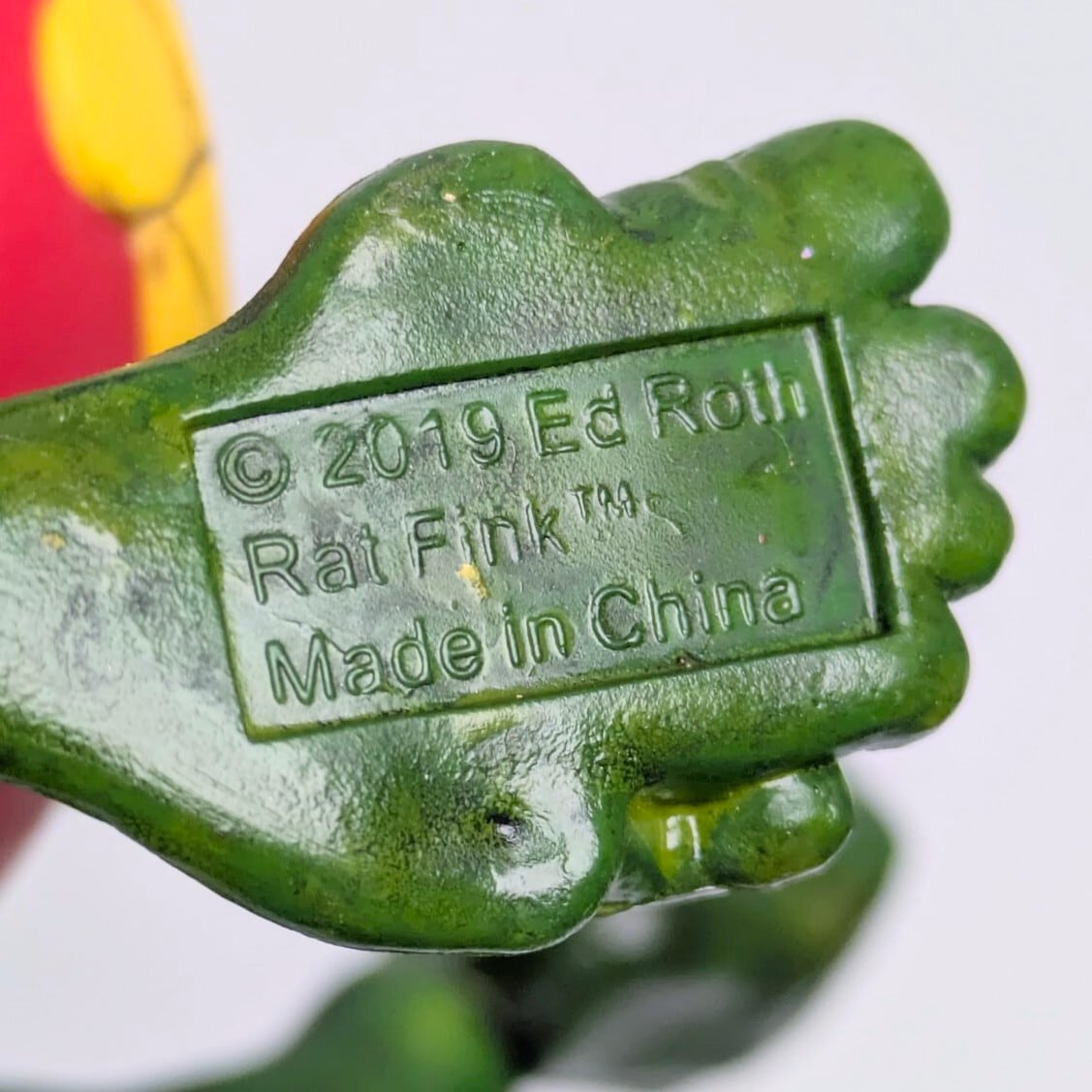 未展示品ラットフィンクビックバンク定番グリーン約64センチ RAT FINK（ラットフィンク） フィギュア ボビングヘッド アメリカン