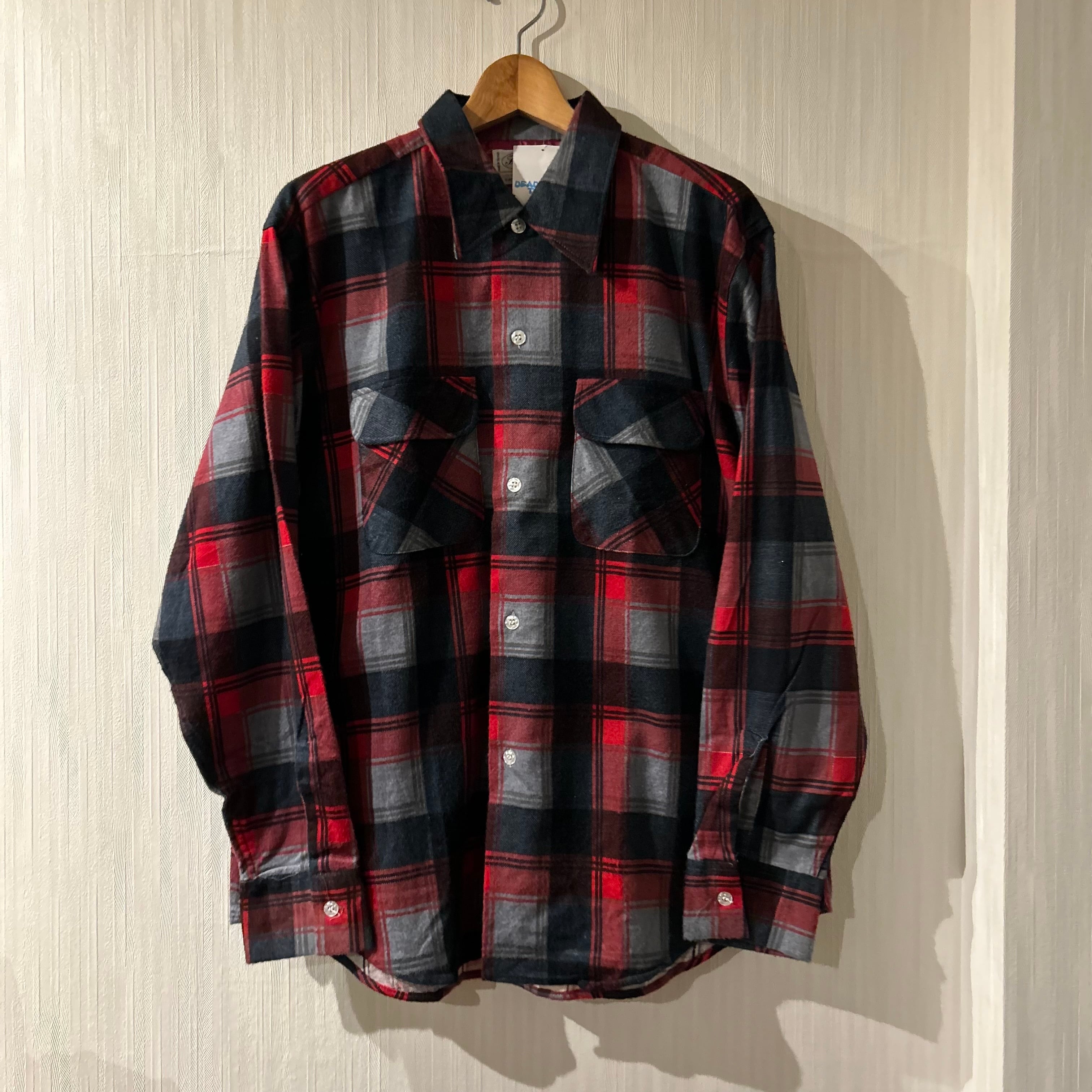 Dead Stock!! 1970s〜 Fleetline Printnel shirt