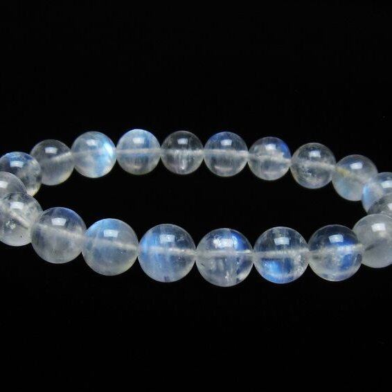 ムーンストーン ブレスレット 10mm 一点物 おまかせ便 111-36006