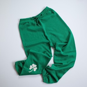 80s clover print sweat pants