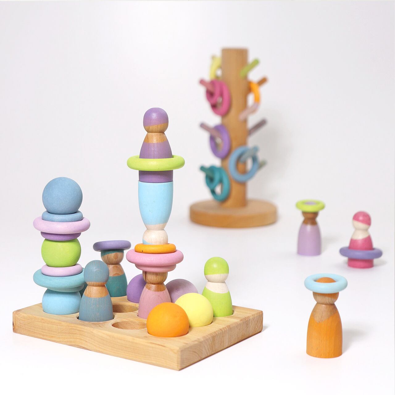 グリムス ボール（小）・パステル | Earth8toys