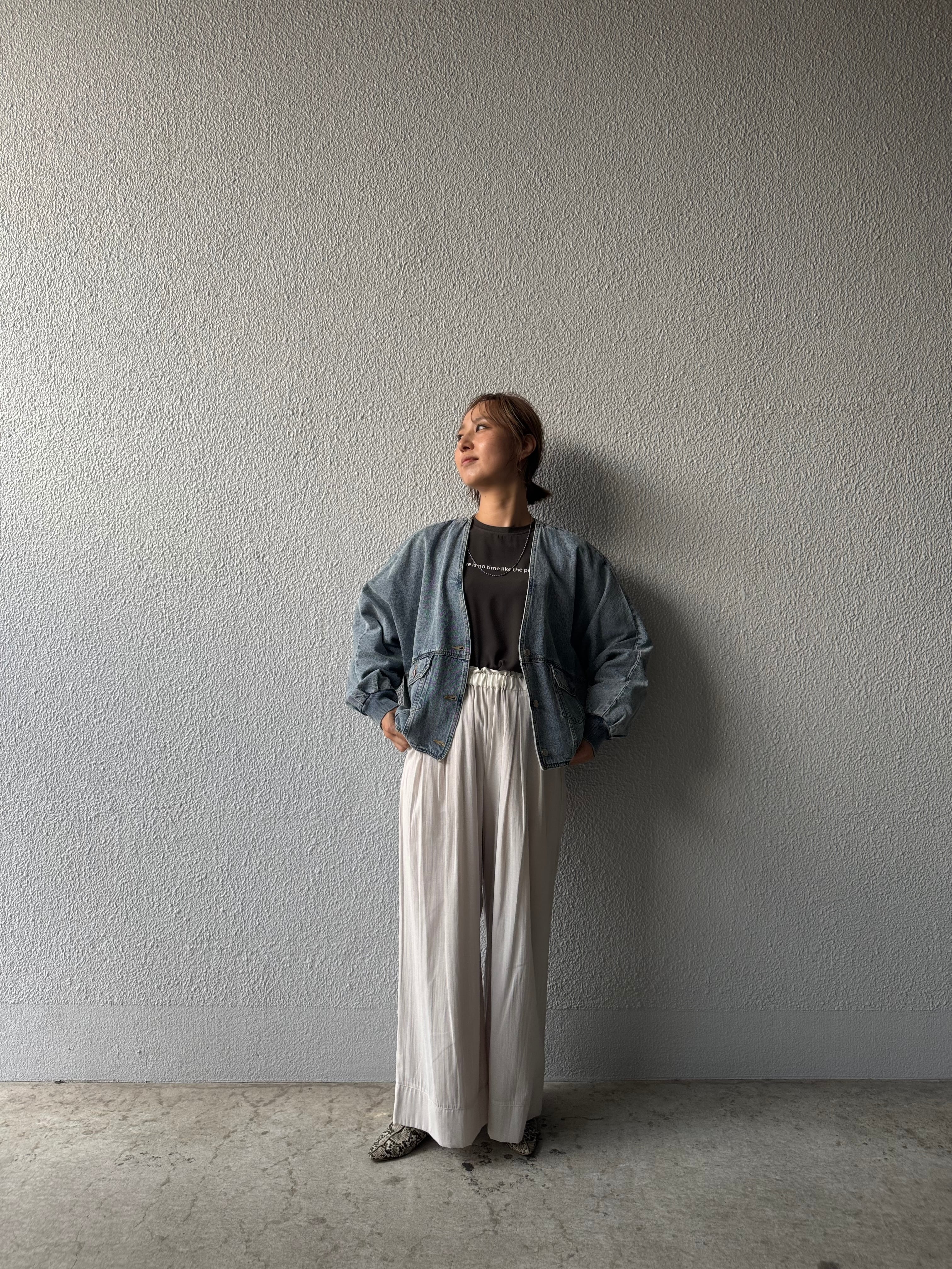 【CHIGNON】マルチタックワイドパンツ　［3853-348MK］