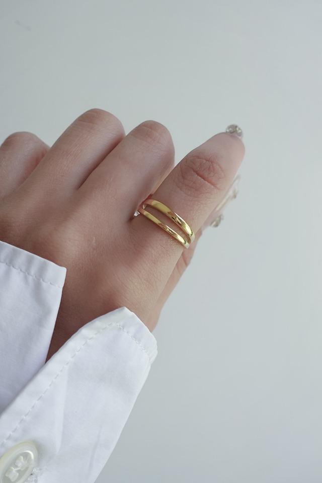 simple double ring